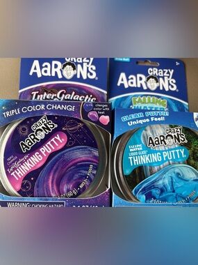 Thinking Putty - InterGalactic Triple Color Change (Purple/Pink/Blue)